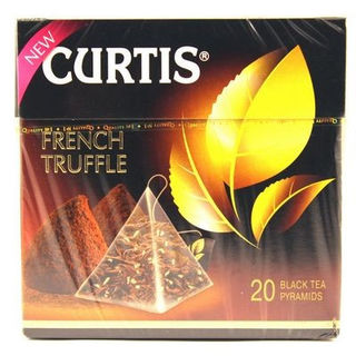 Чай черный Кертис Французский трюффель 20 пирамидок